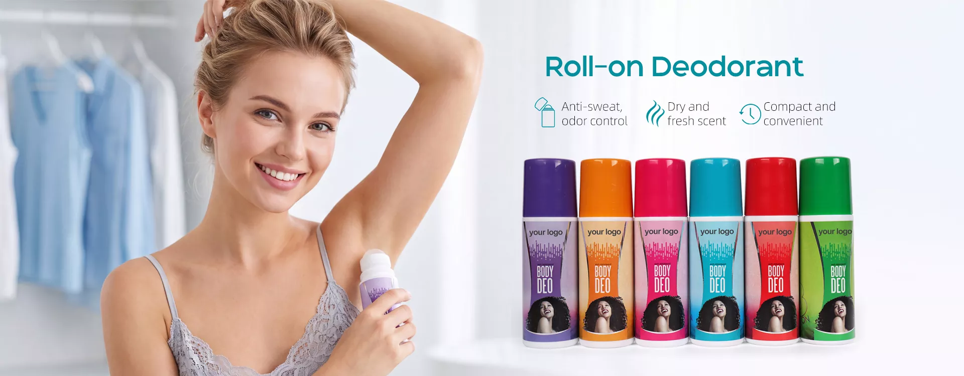 China Roll-On Deodorant med överkomligt pris