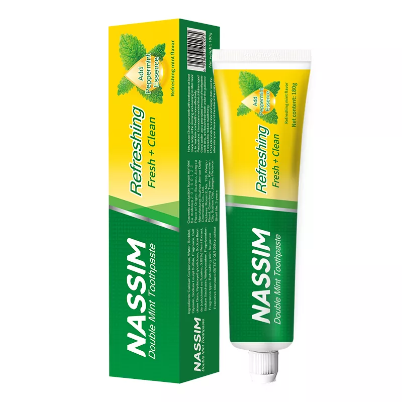 Naturlig växtbaserad tandkräm